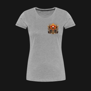 suff-22-frauen-premium-tshirt-blau-Bordeauxrot -grau-meliert-1